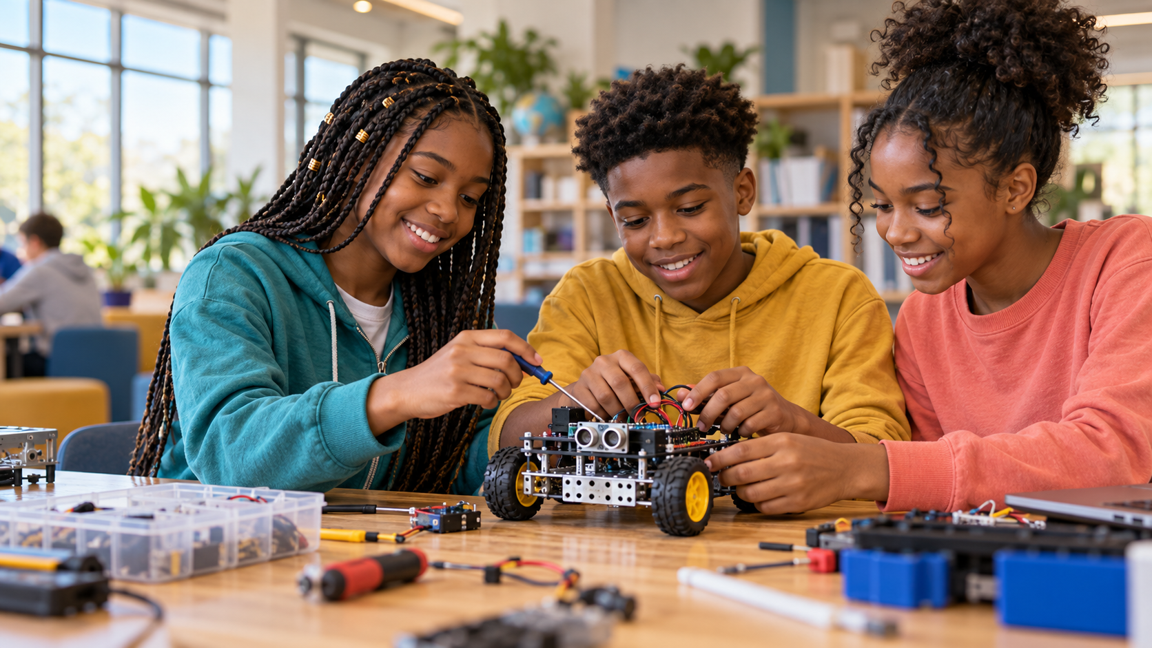 Young Innovators Build a Robot